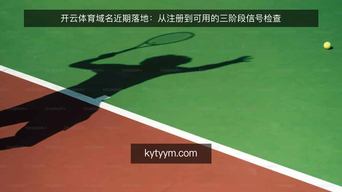 开云体育域名近期落地：从注册到可用的三阶段信号检查