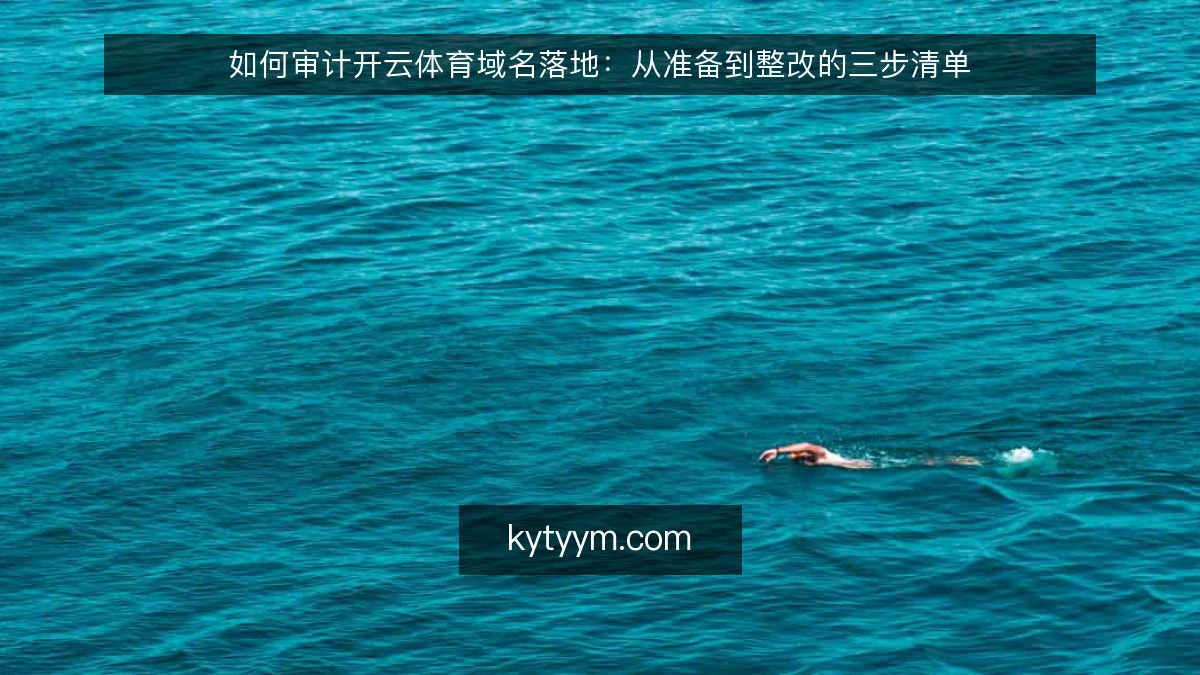 如何审计开云体育域名落地：从准备到整改的三步清单